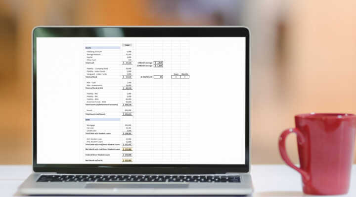 How to Create a Net Worth Spreadsheet