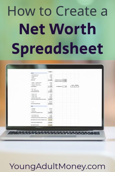A net worth spreadsheet can help you stay on top of your money. Here's how to create a net worth spreadsheet, including a free download.
