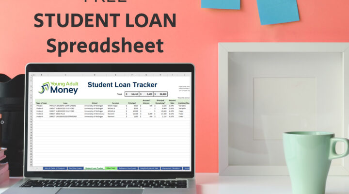 The Ultimate Student Loan Spreadsheet to Track Your Student Loans